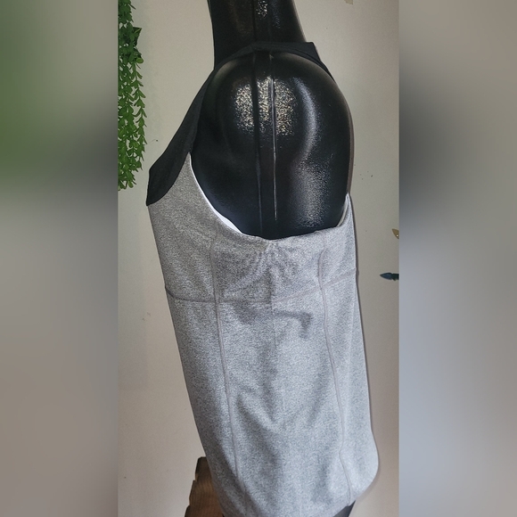 Diadora grey/black racerback tank top XL - Picture 5 of 7
